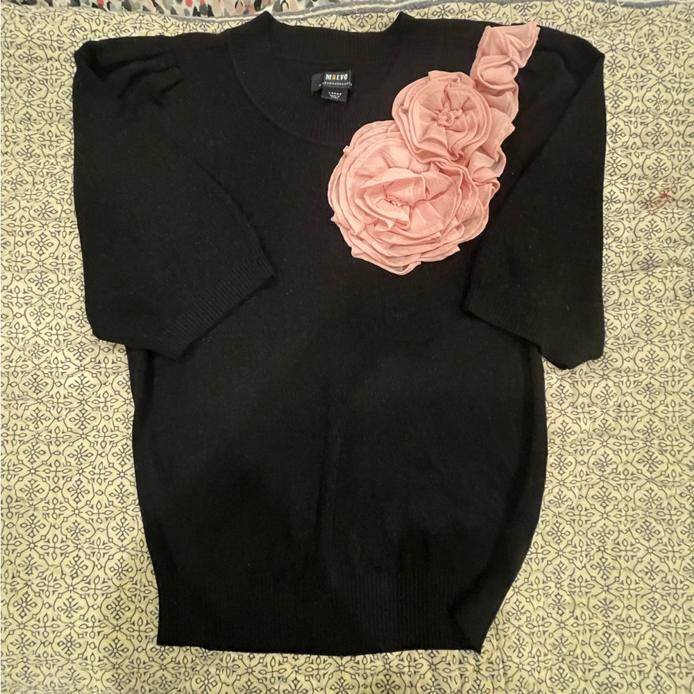 Adorable Anthropologies Knit Short Sleeve Top